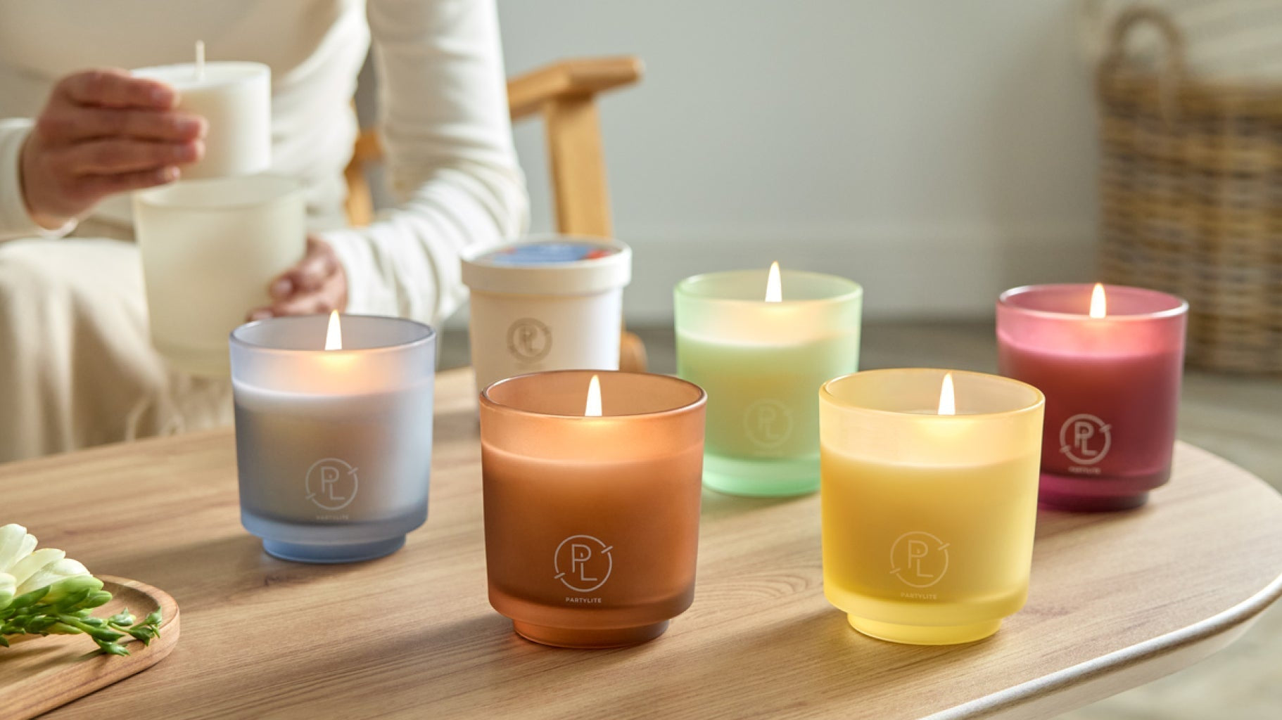 Refillable By PartyLite collection