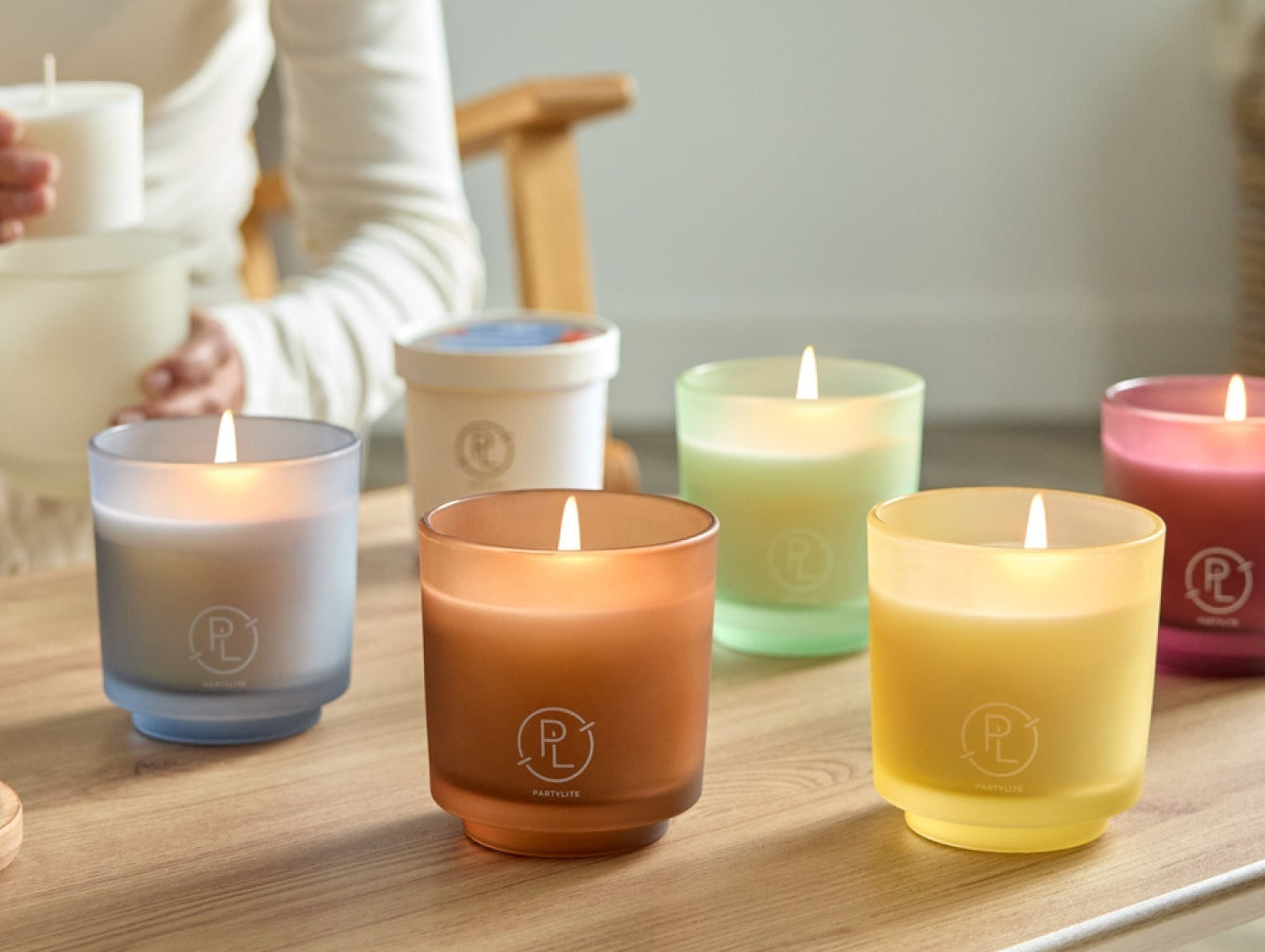 Refillable By PartyLite collection