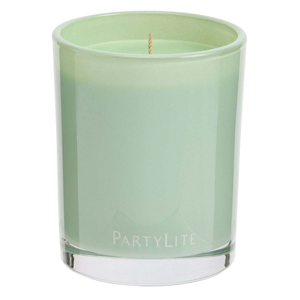 Seagrass Eucalyptus Escential Jar™ Candle against a white background.