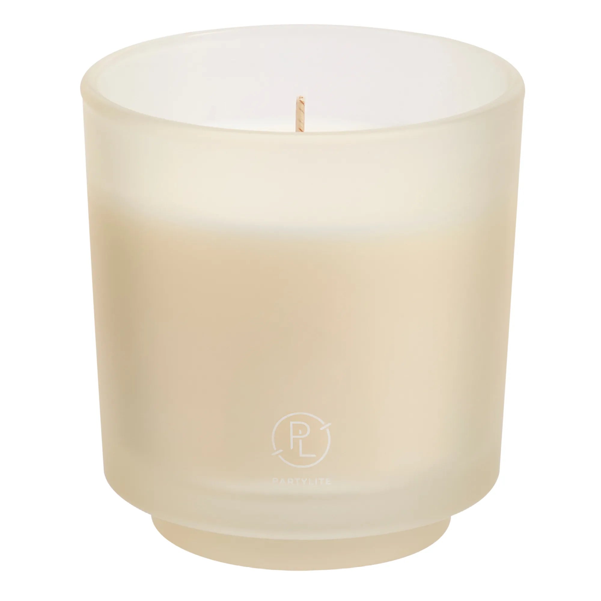 Iced Snowberries Refillable Jar candle against a white background