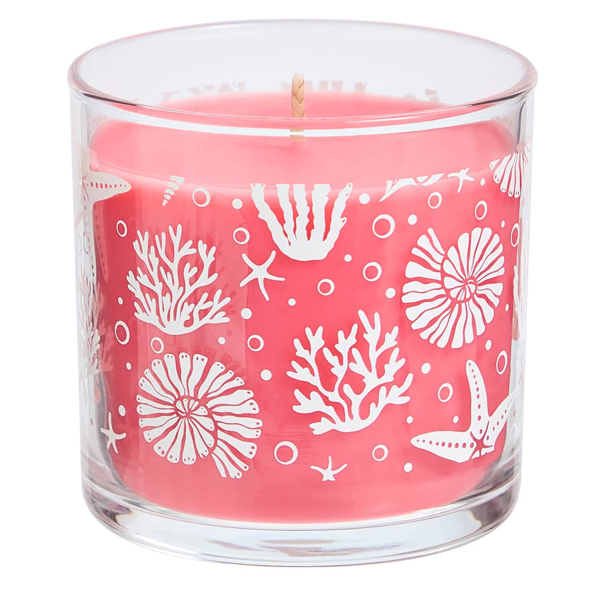Beachside Tiare Mini Jar Candle against a white background