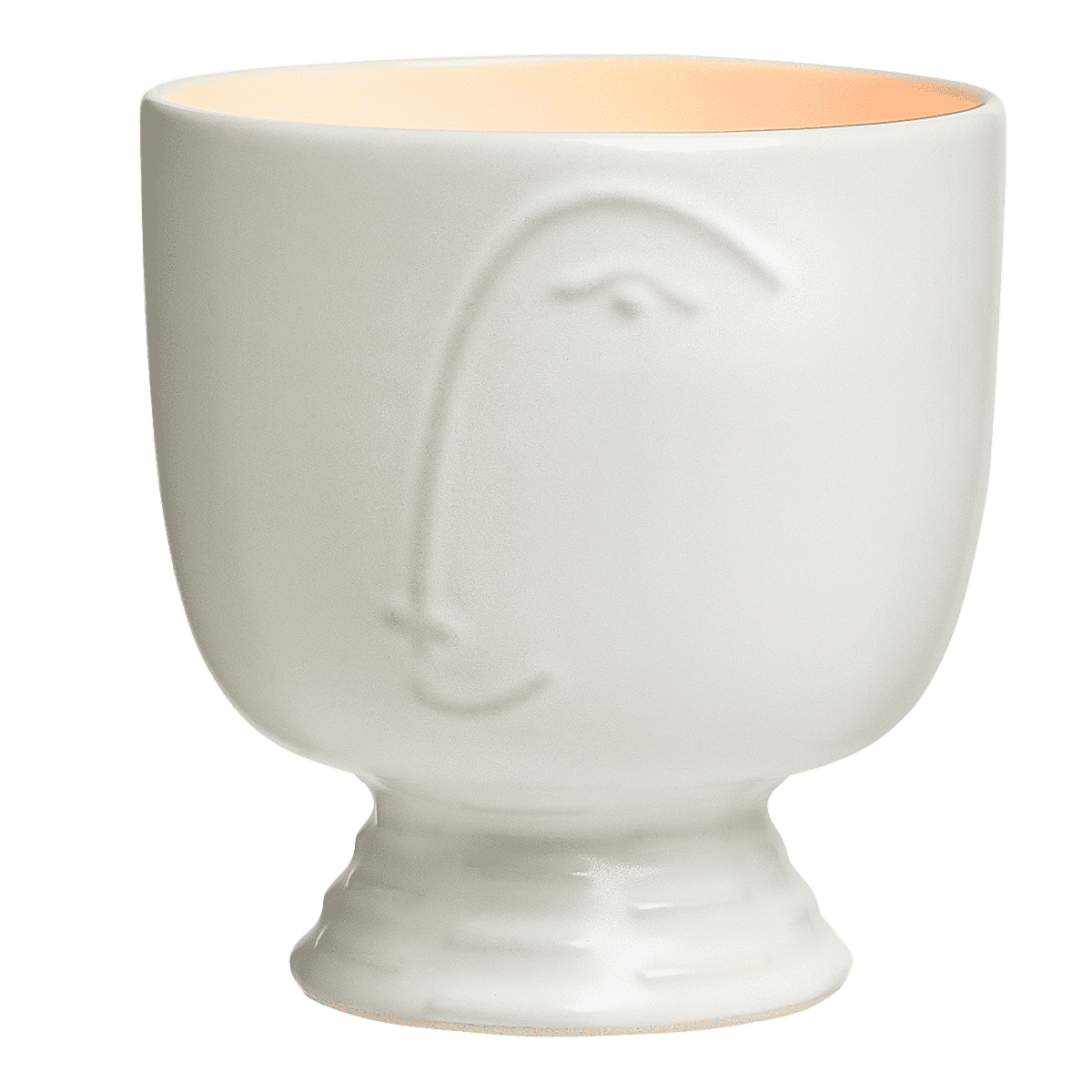 Abstract Face Large Tealight Holder
