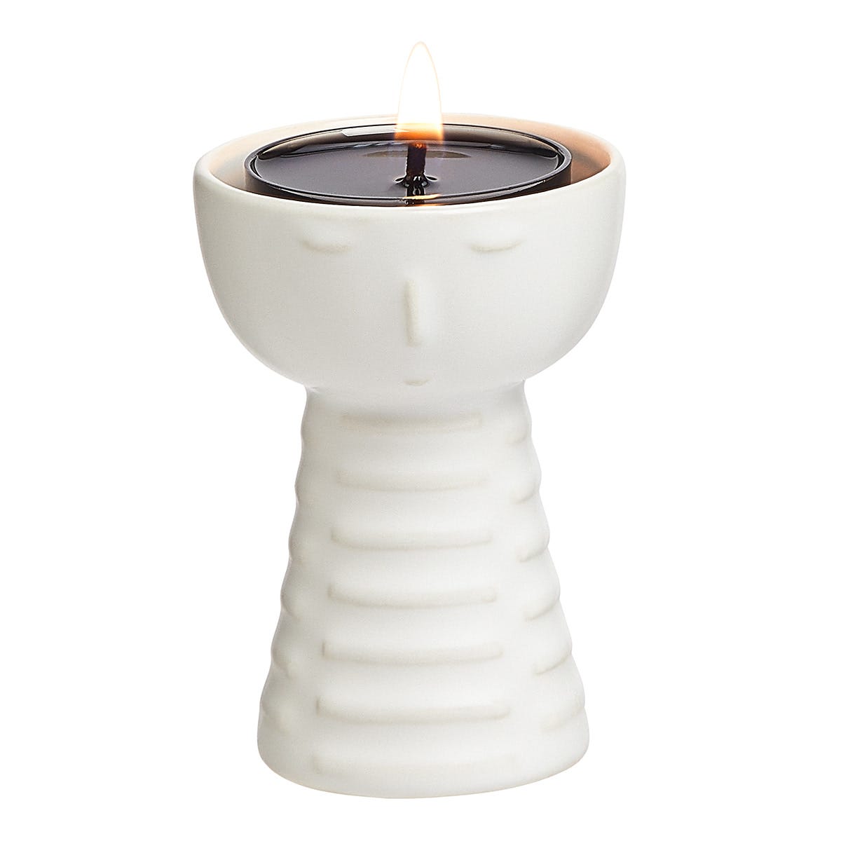 Abstract Face Tealight Holder Set