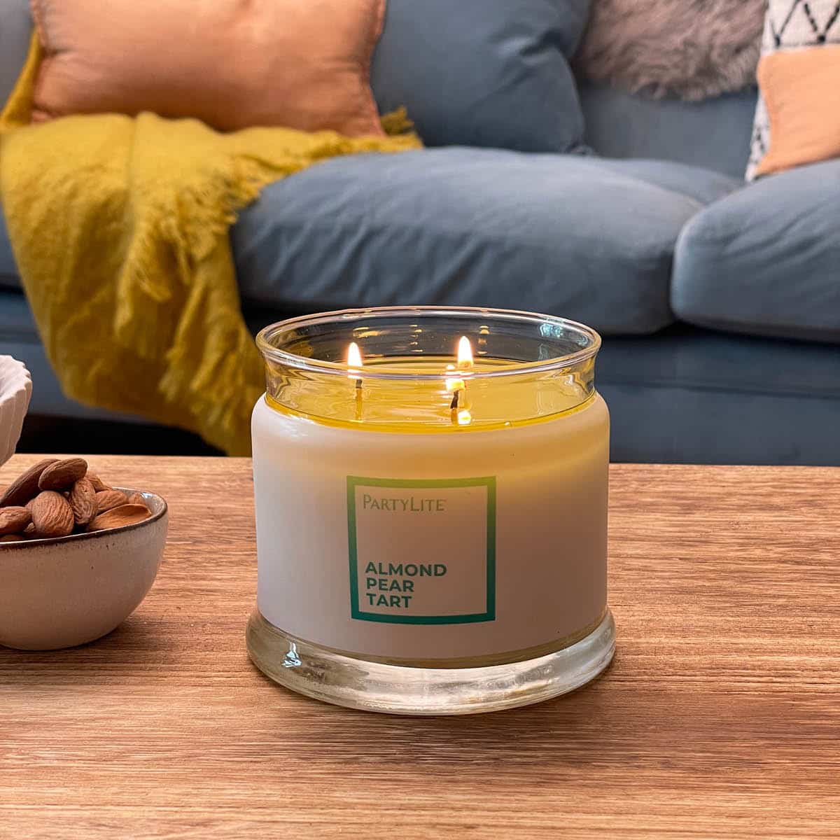 Almond Pear Tart 3-Wick Jar Candle