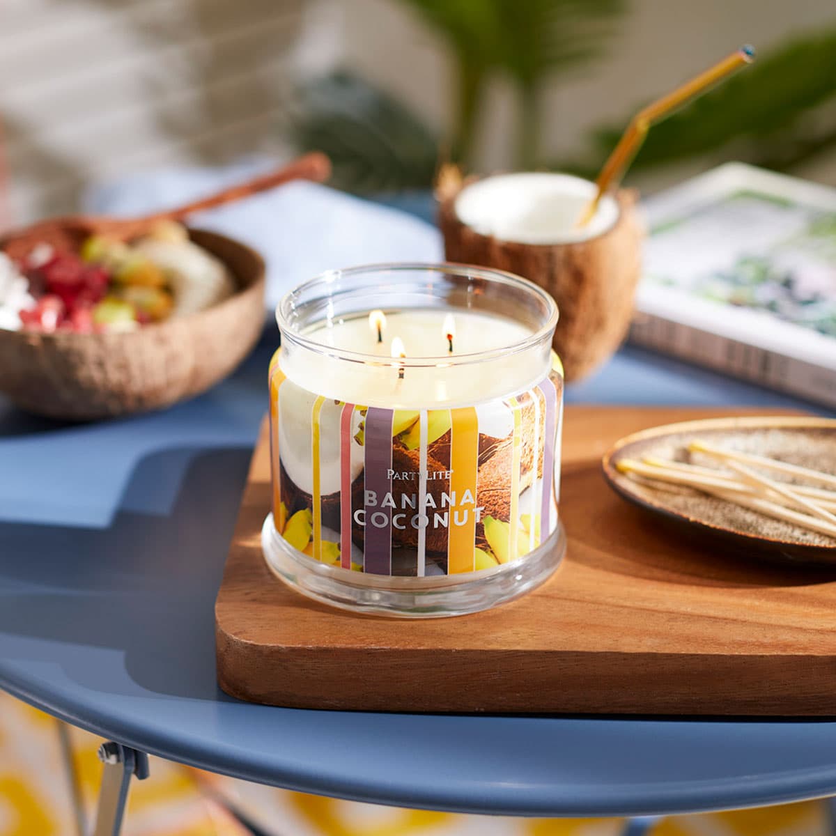 Banana Coconut 3-Wick Jar Candle