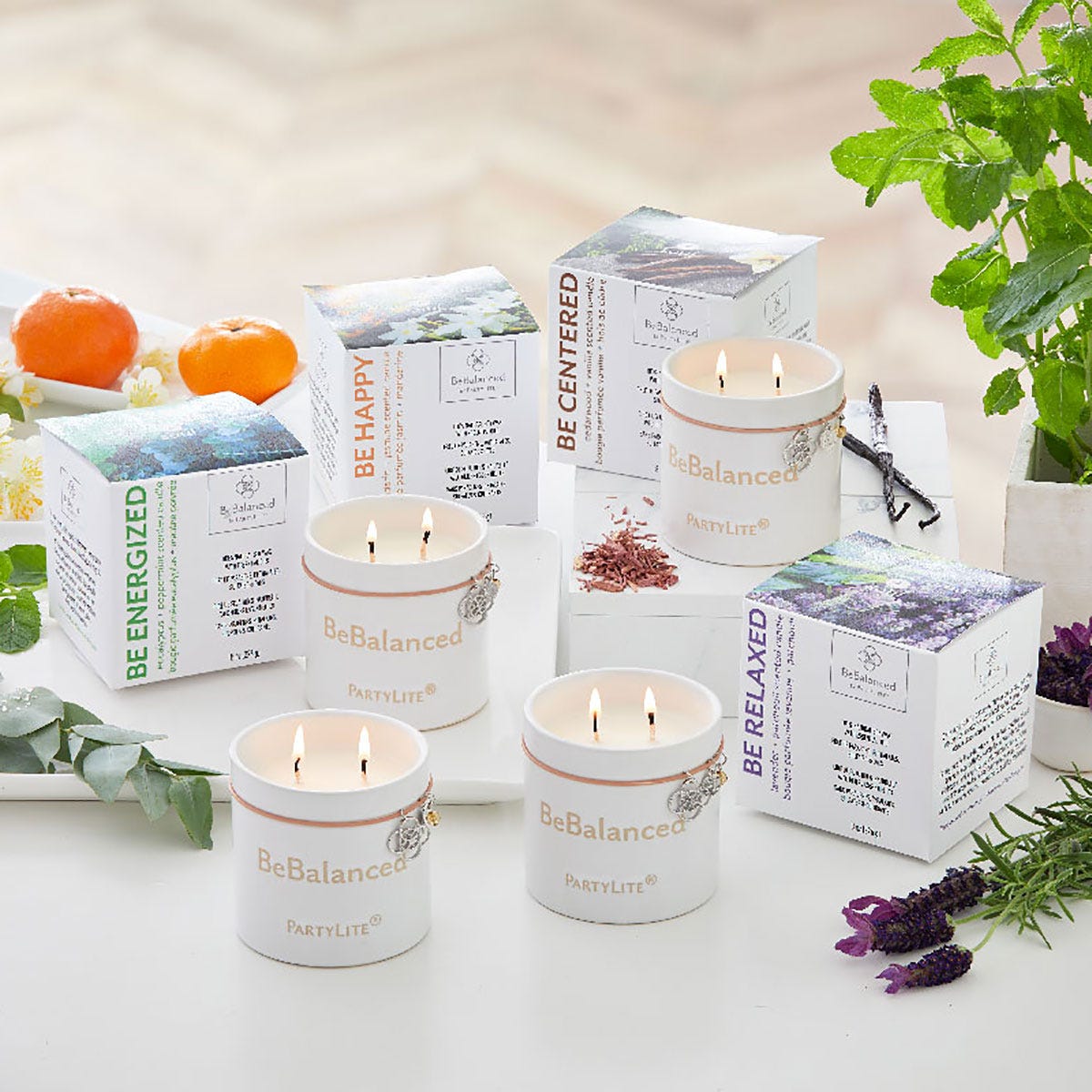 Be Happy Mandarin + Jasmine Jar Candle