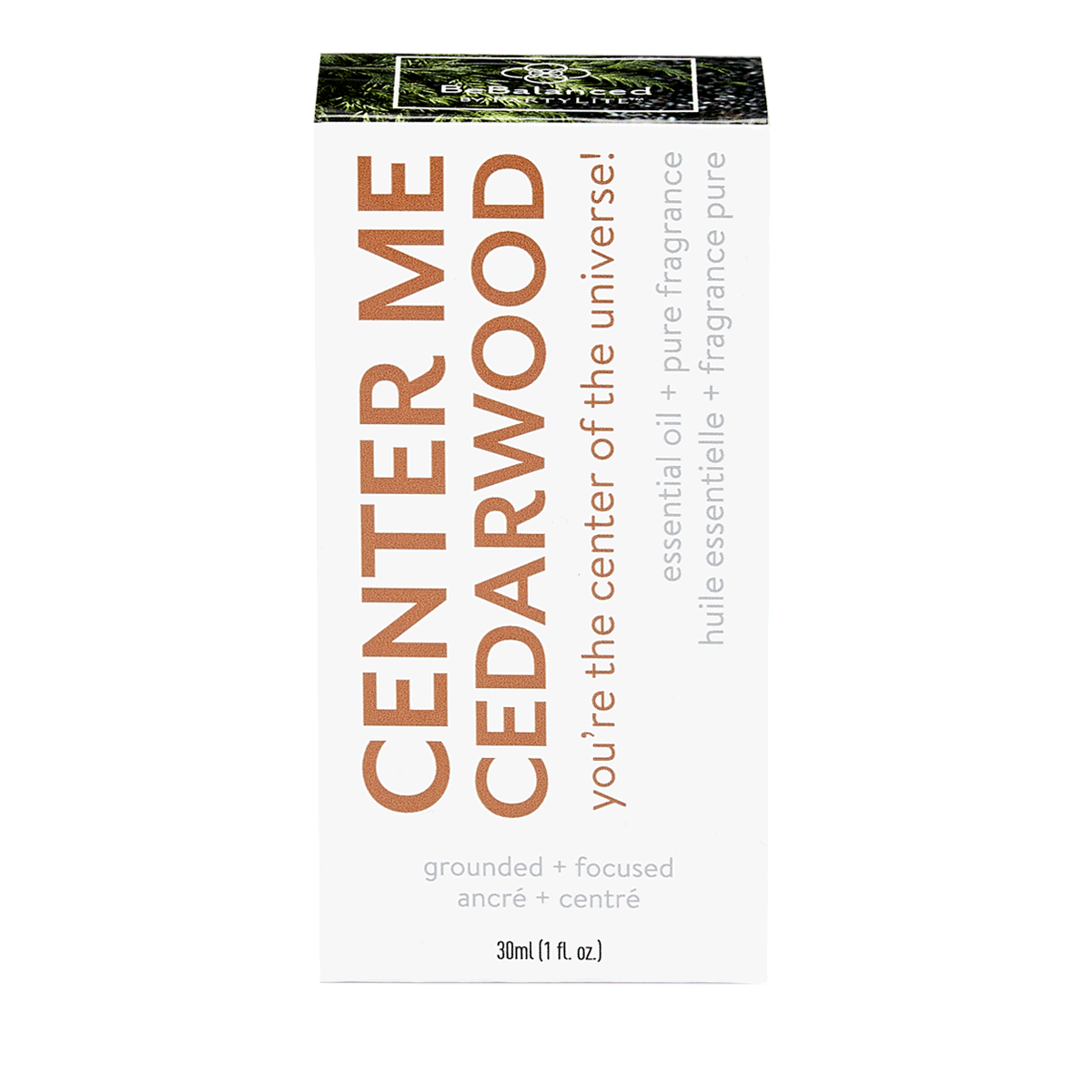 BeBalanced by PartyLite™ Center Me Cedarwood Essential Oil + Pure Fragrance