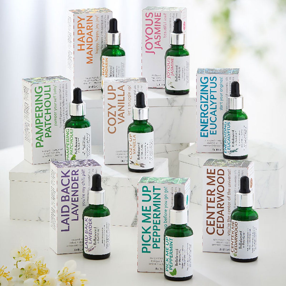 BeBalanced by PartyLite™ Center Me Cedarwood Essential Oil + Pure Fragrance