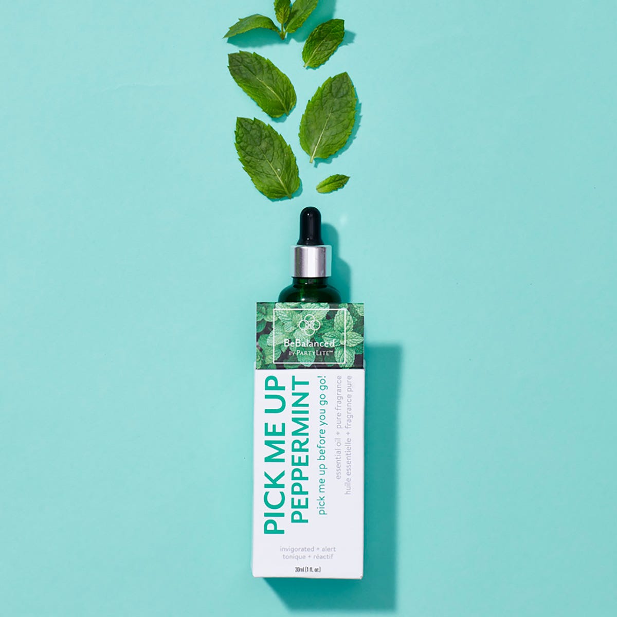 BeBalanced by PartyLite™ Pick Me Up Peppermint Essential Oil + Pure Fragrance