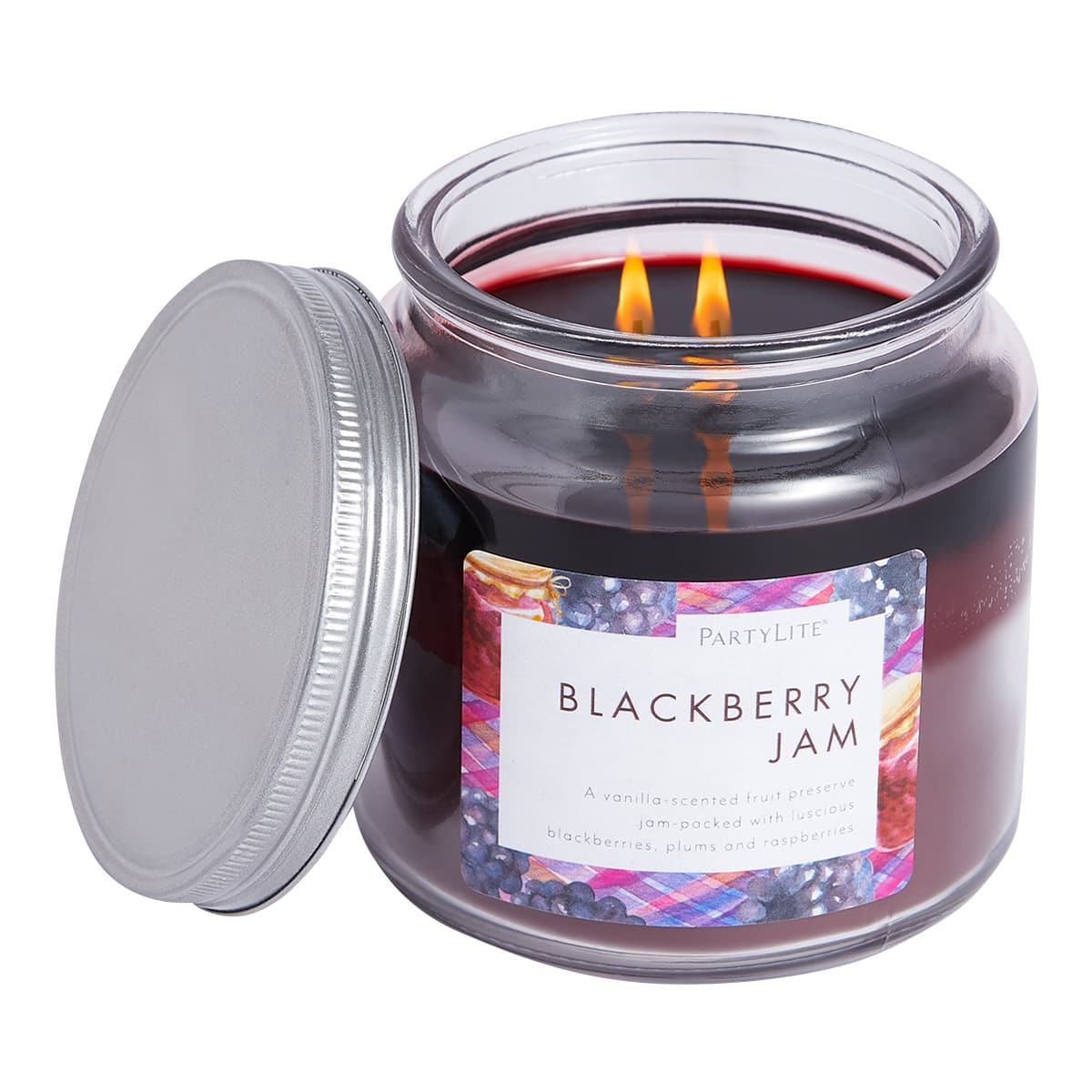 Blackberry Jam Farm Stand Favorites Jar Candle