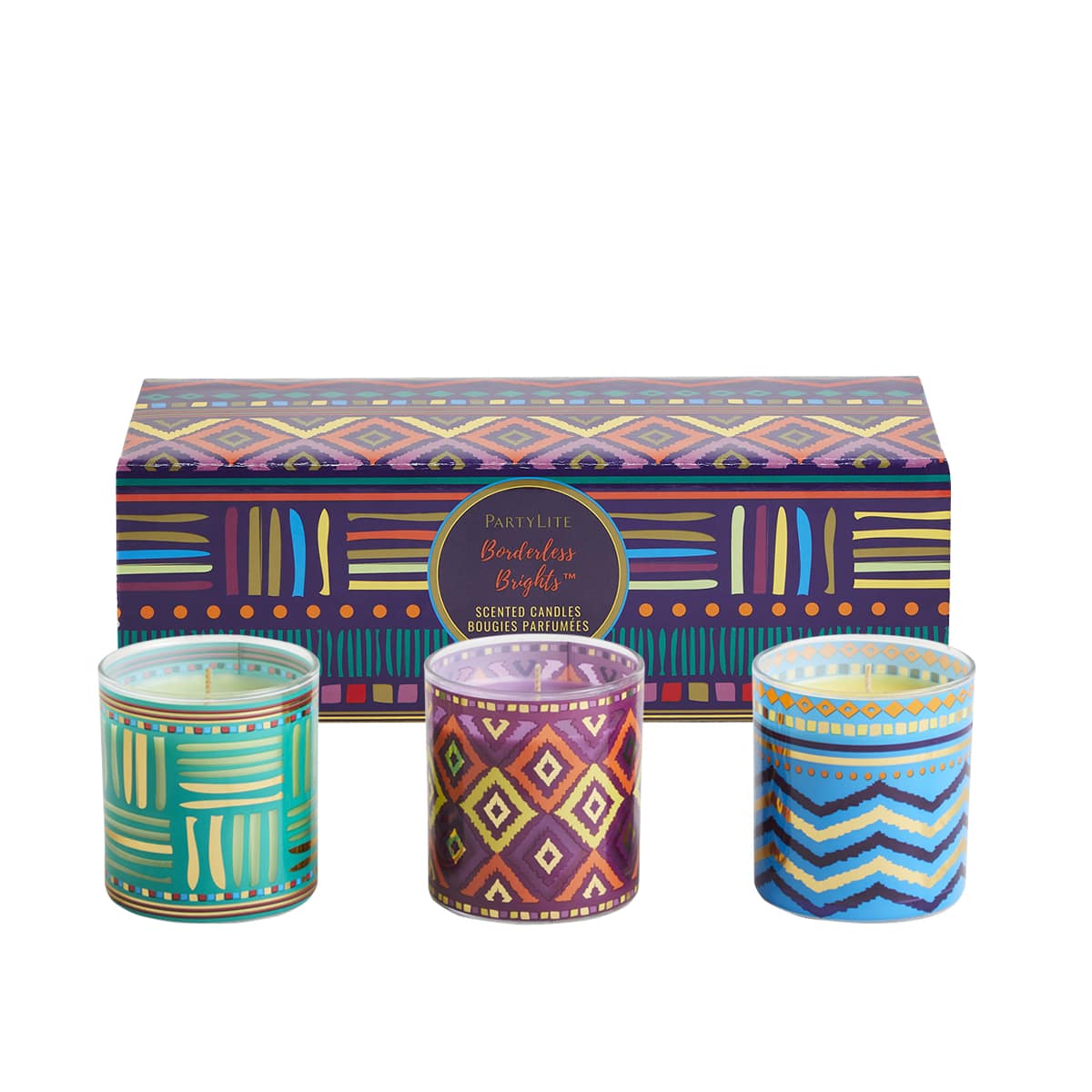 Borderless Brights Jar Candles Sampler