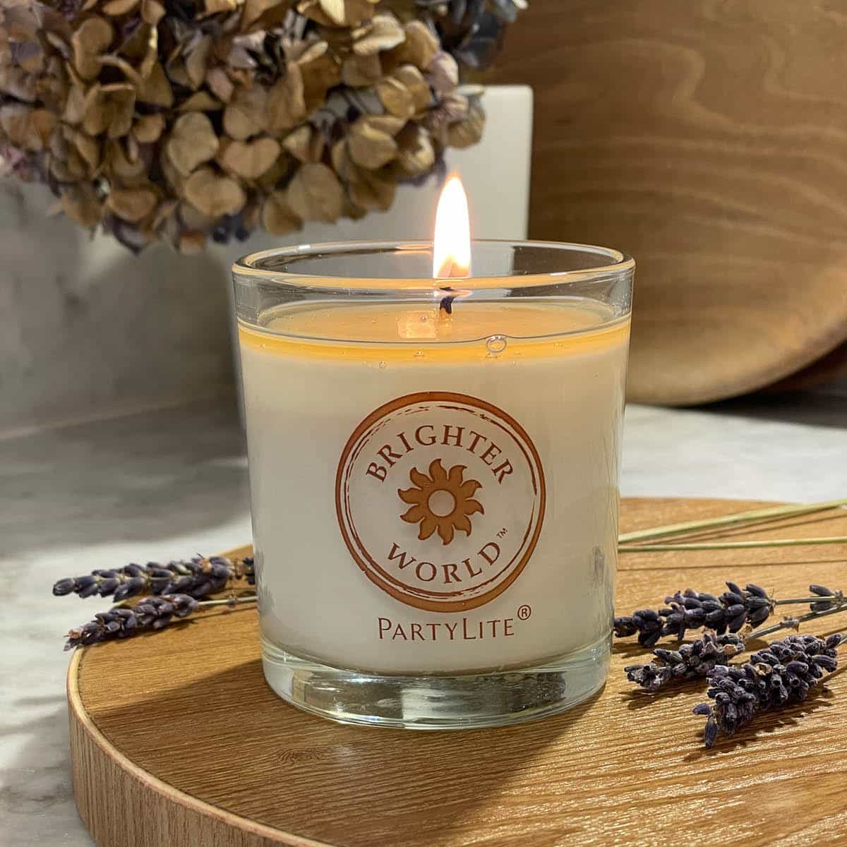 Brighter World™ Lavender Verbena Jar Candle
