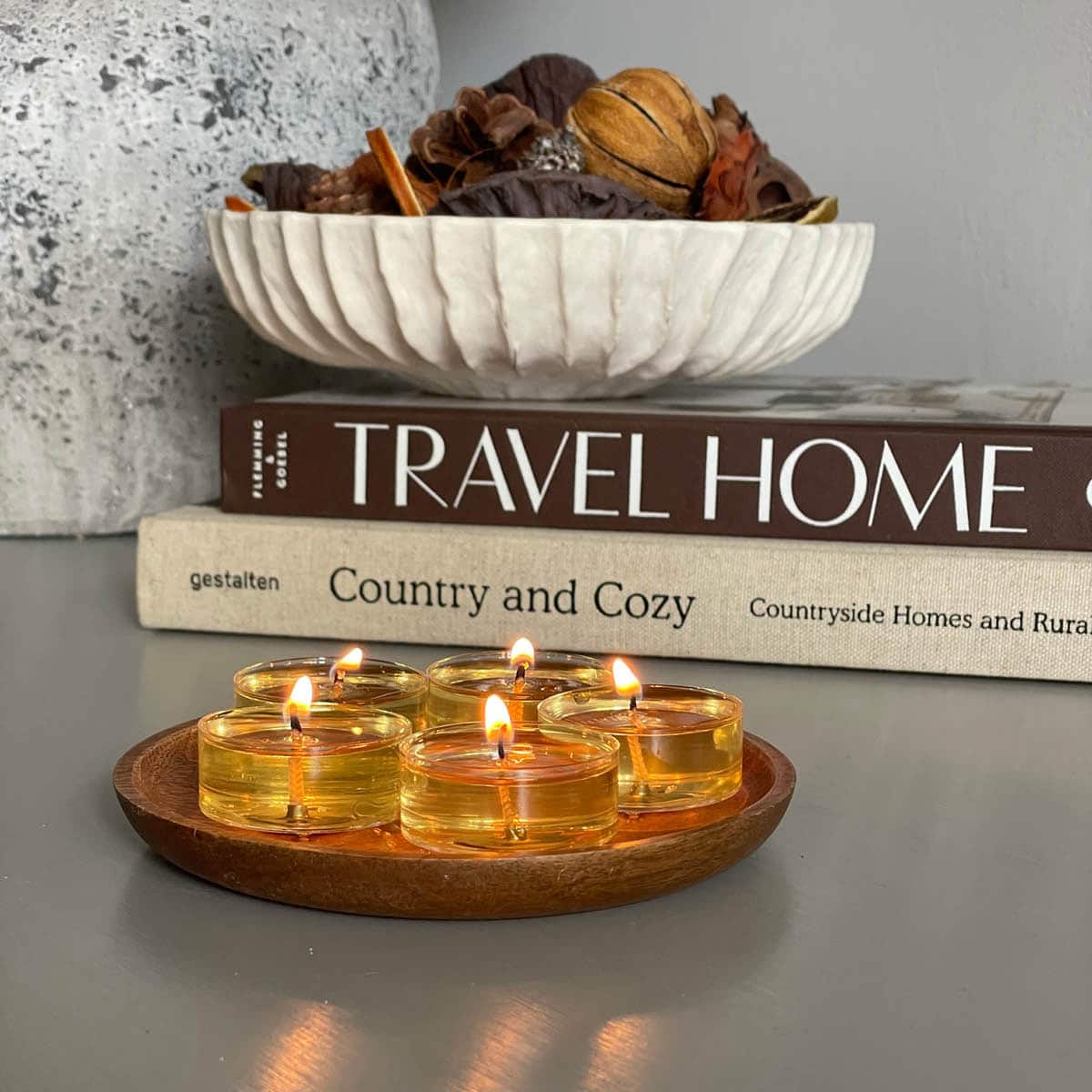 Brighter World™ Ylang Ylang Black Currant 100% Soy Tealight Candles