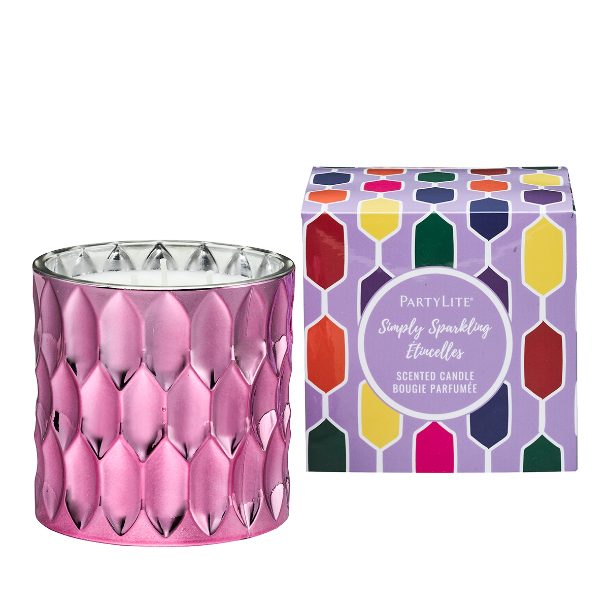 Candied Berries Simply Sparkling Decorative Jar Candle