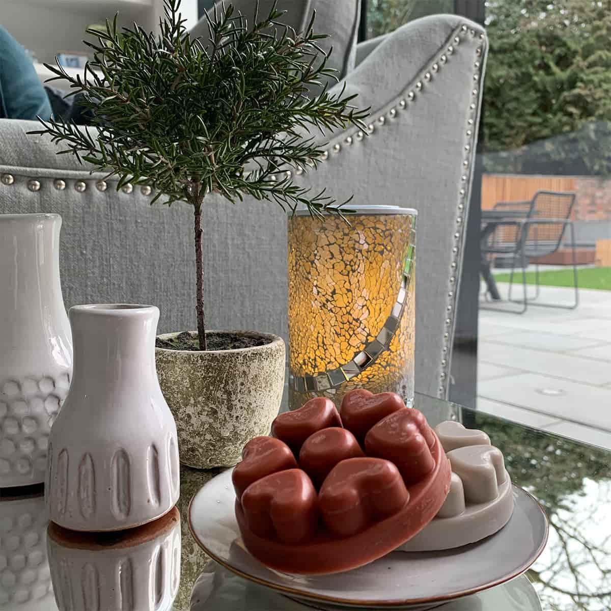 Cinnamon Woods Scent Plus® Heart Wax Melts