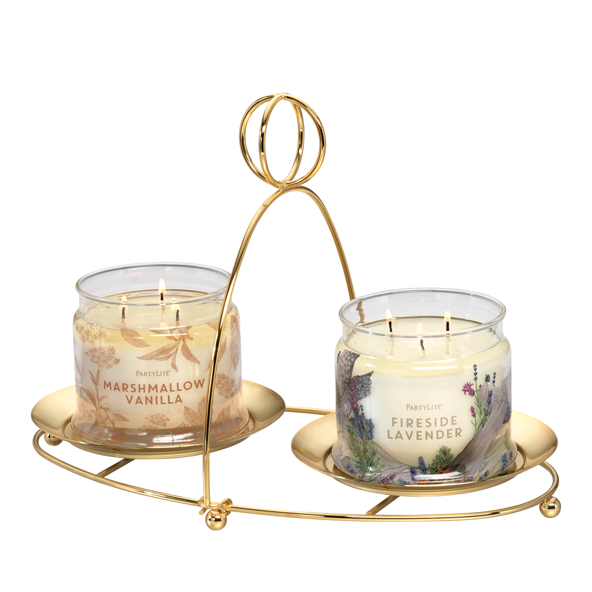 Copper Mix & Mingle Double Jar Display Stand