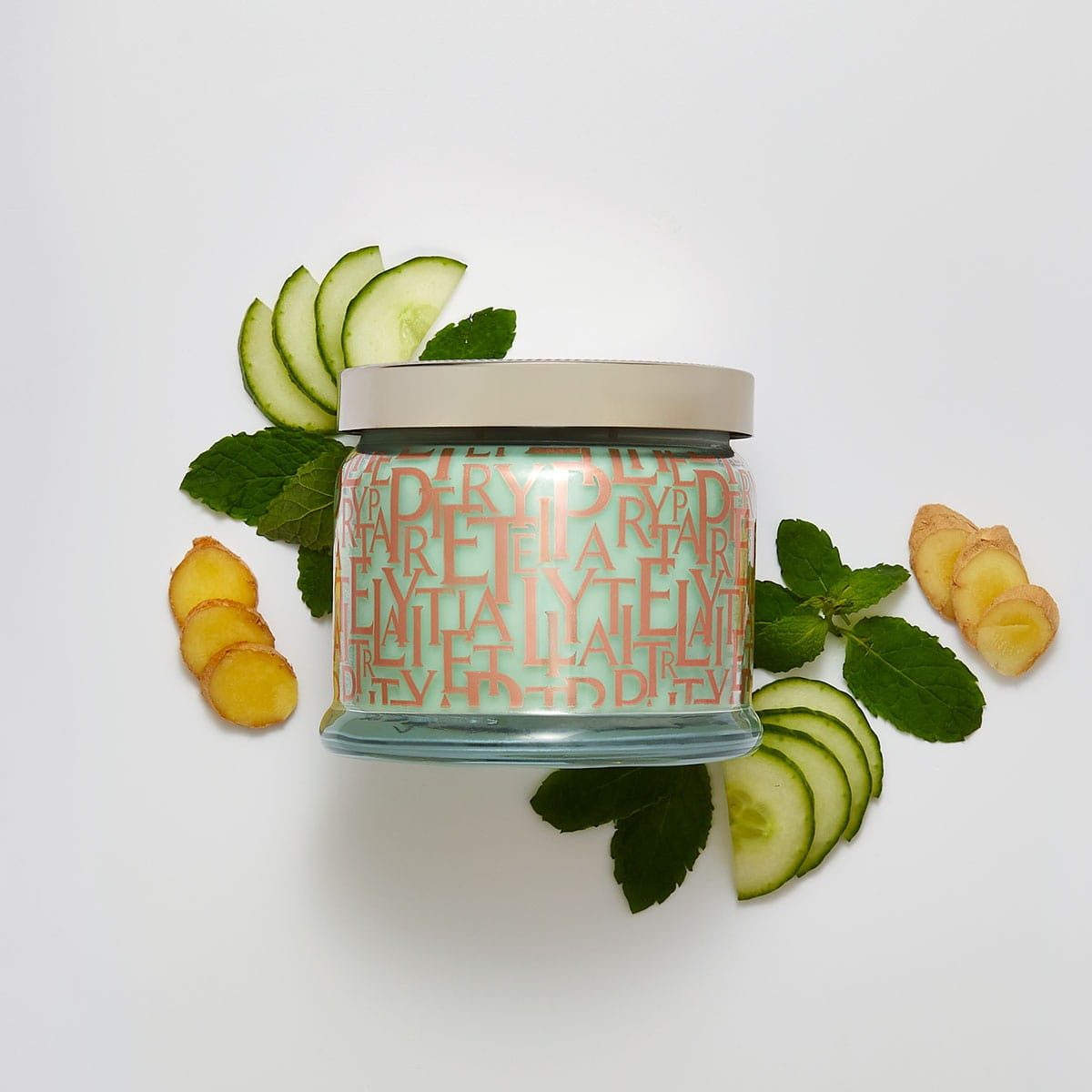 Cucumber Ginger Mint 3-Wick Jar Candle
