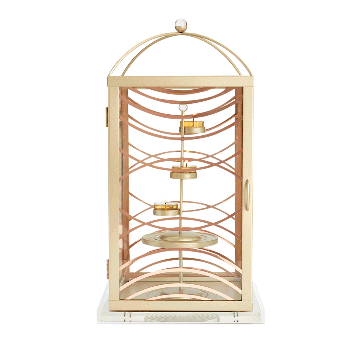 Curved Lines Lantern - Large