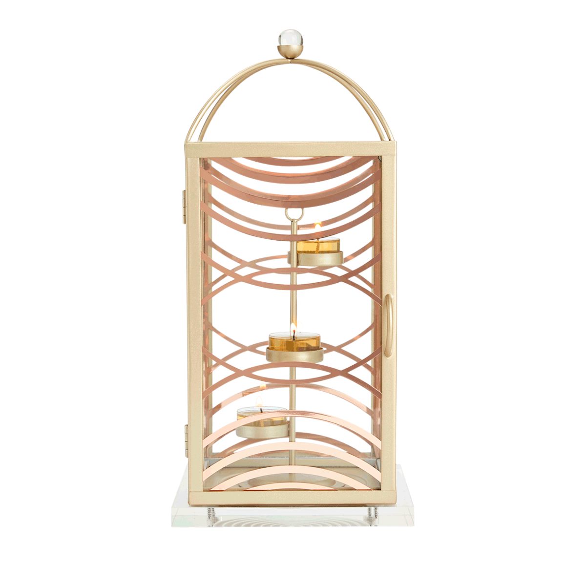 Curved Lines Lantern - Small