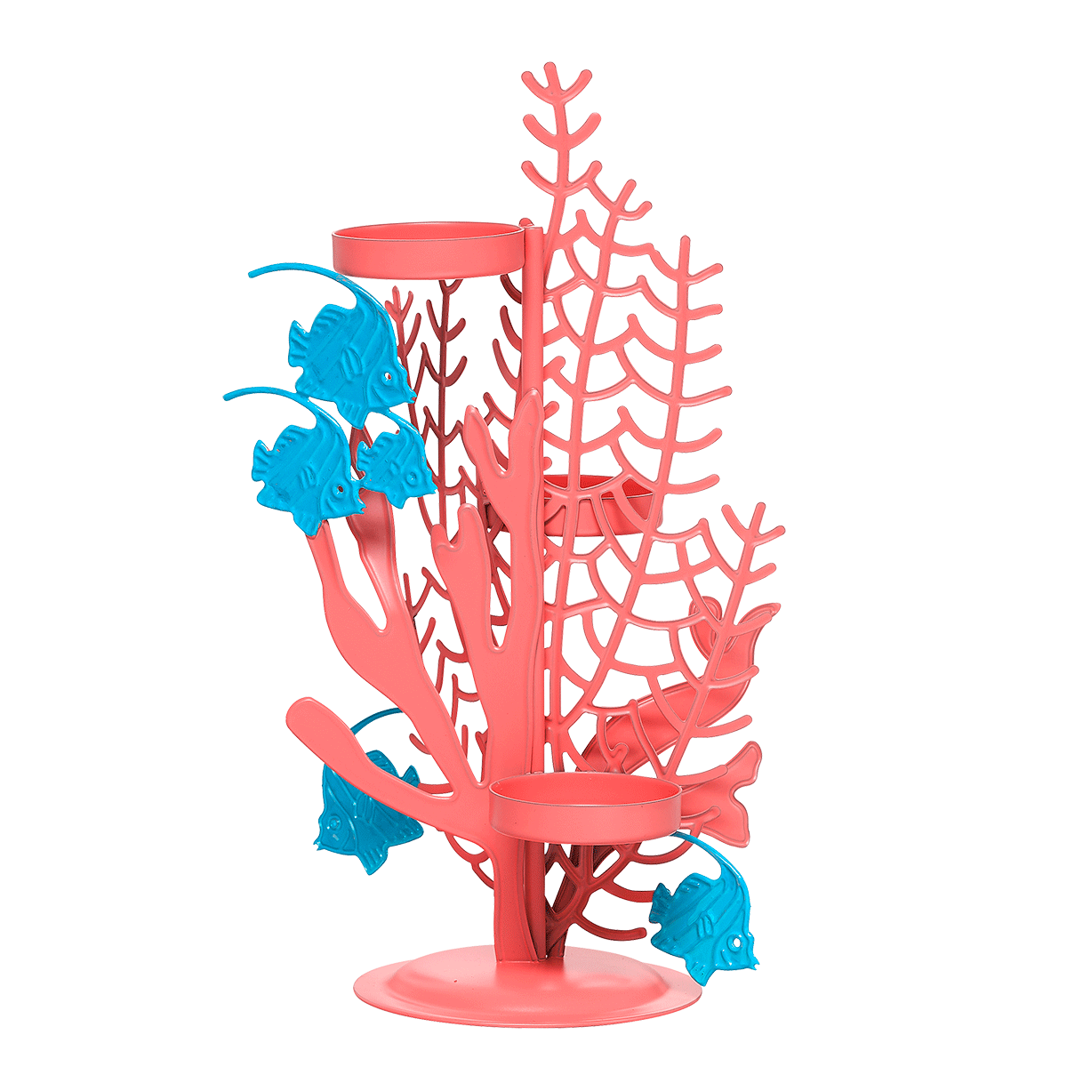 Deep Sea Coral Tealight Tree
