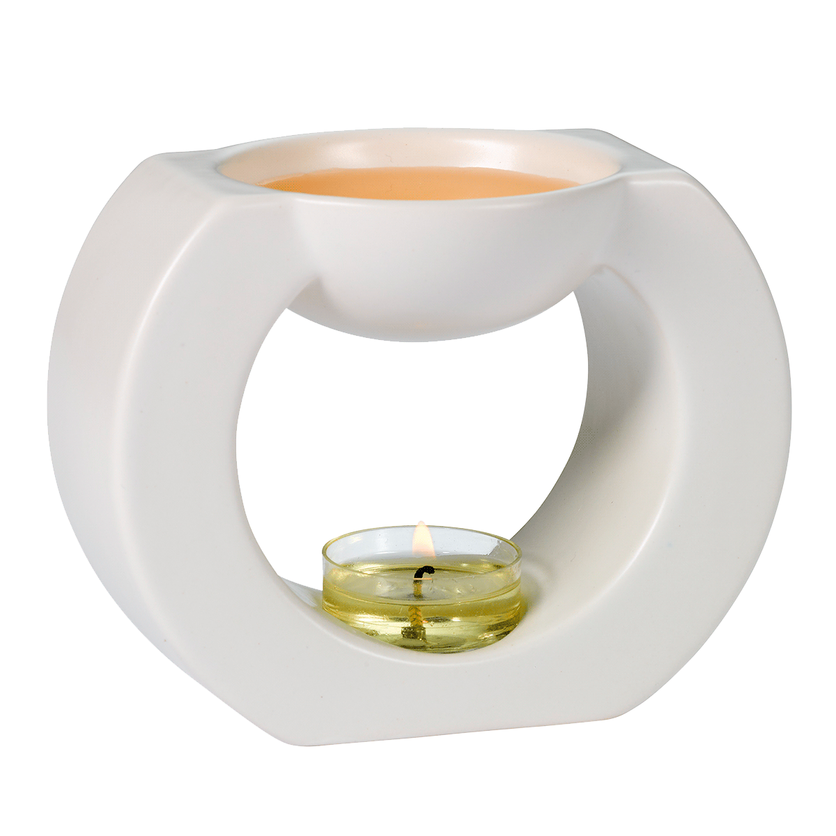 Gaia Fragrance Warmer ‚ - Matte White