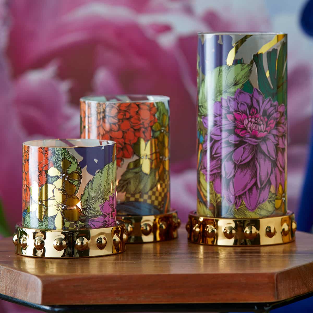 Garden Couture Tealight Holder Trio