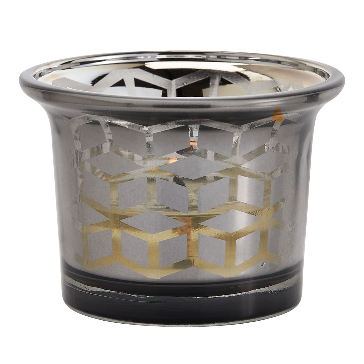 Geo Print Tealight/Votive Holder Trio