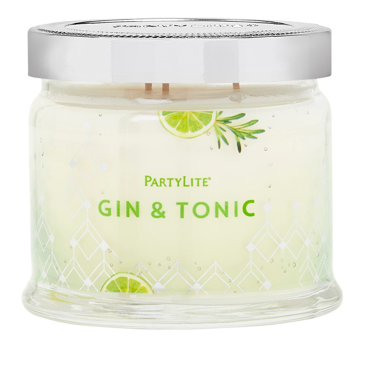 Gin & Tonic 3 Wick Jar Candle
