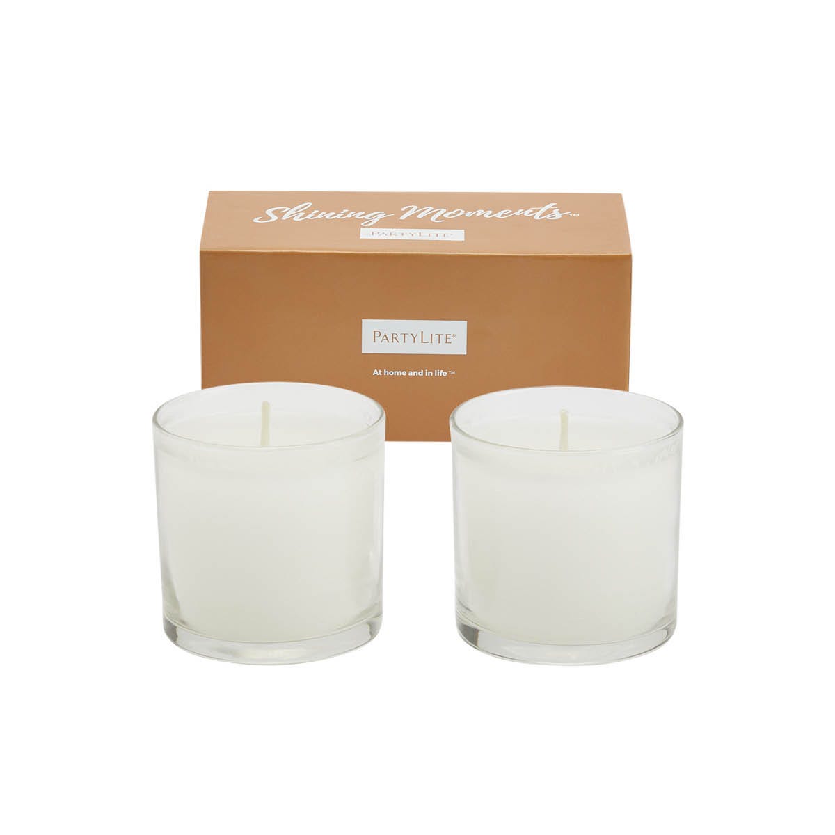 GloLite by PartyLite® Iced Snowberries™ Mini Jar Pair