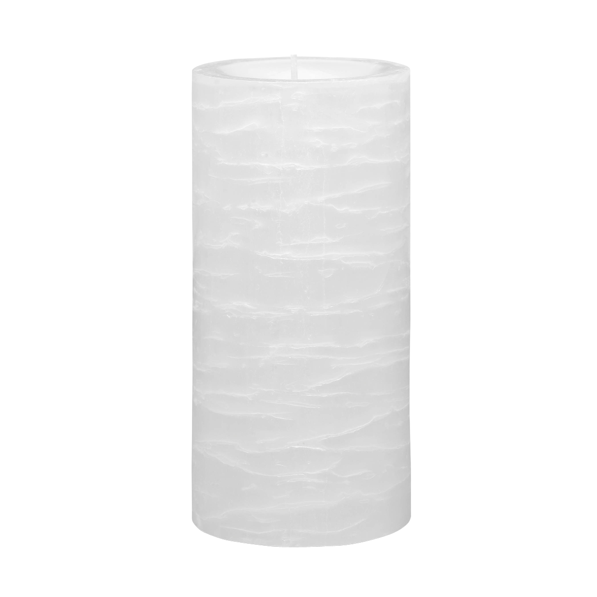 GloLite by PartyLite® Unscented White Pillar 7x15 cm