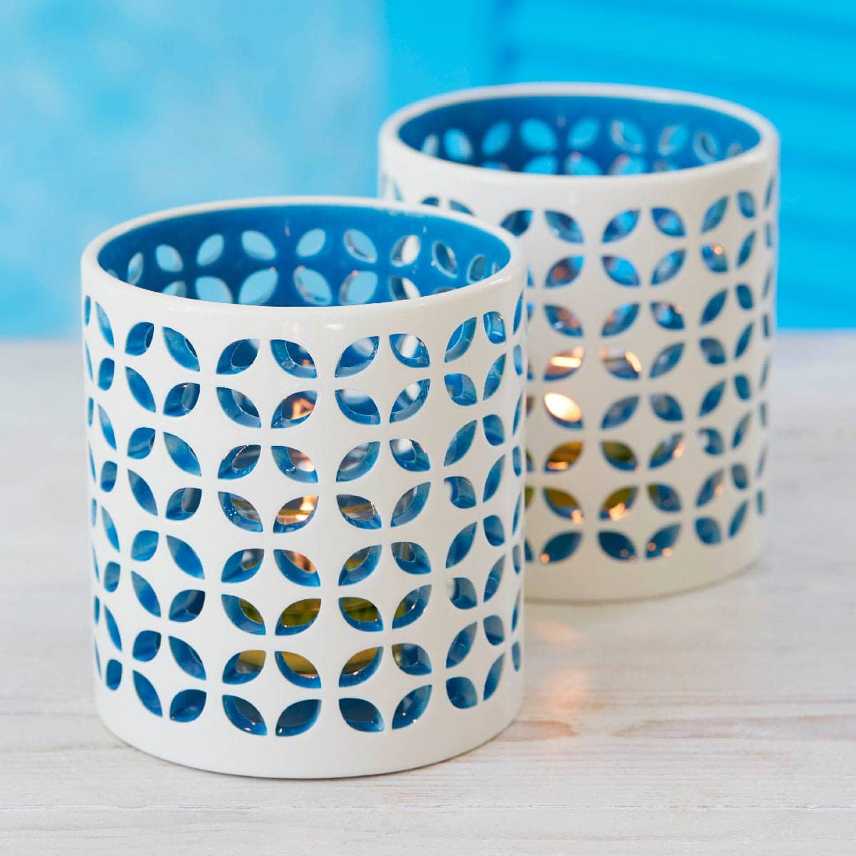 Grecian Votive Candle Holder