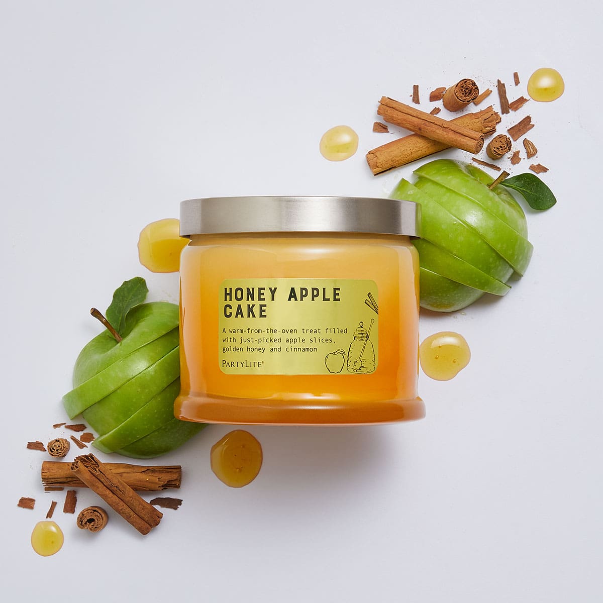 Honey Apple Cake 3-Wick Jar Candle