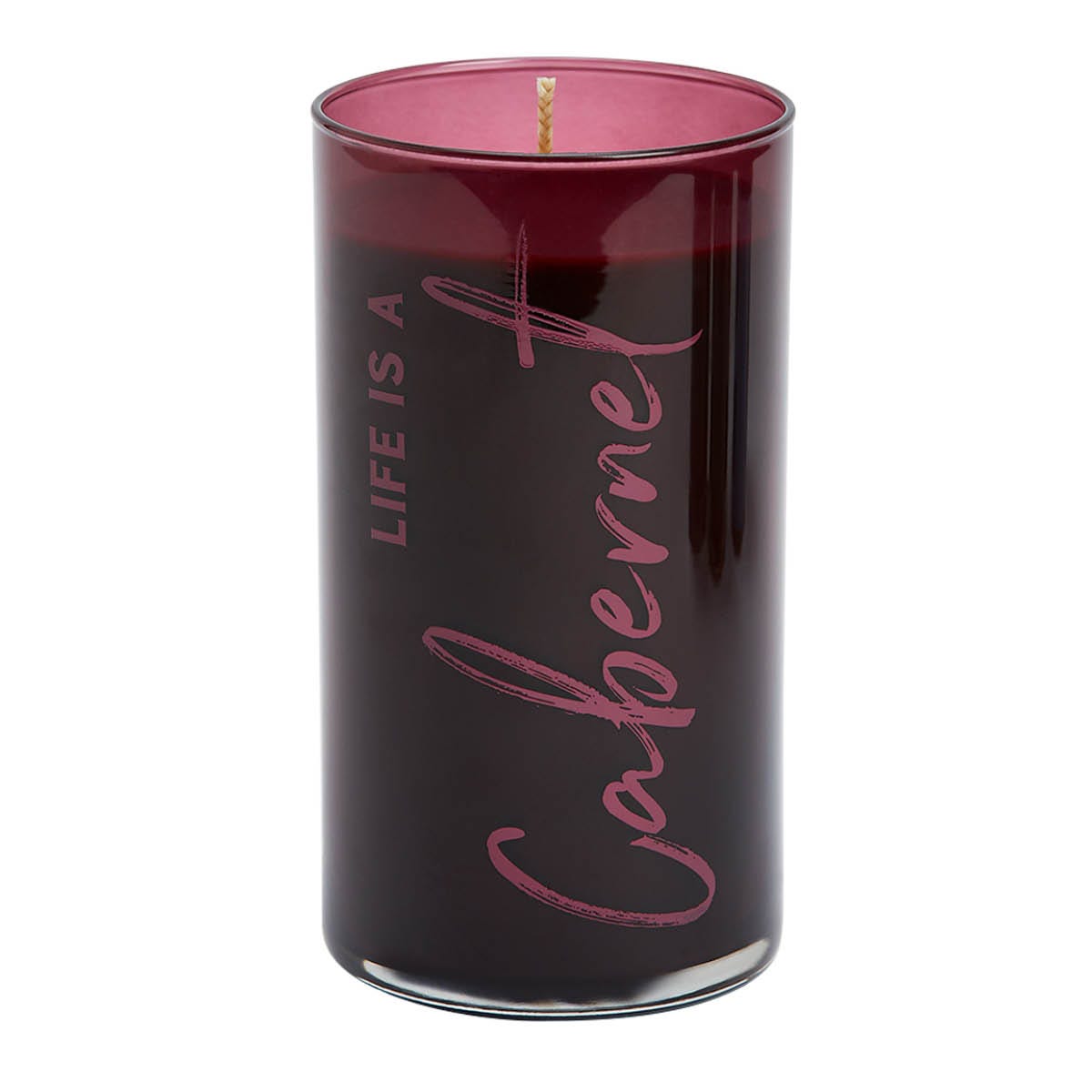Life is A Cabernet Jar Candle
