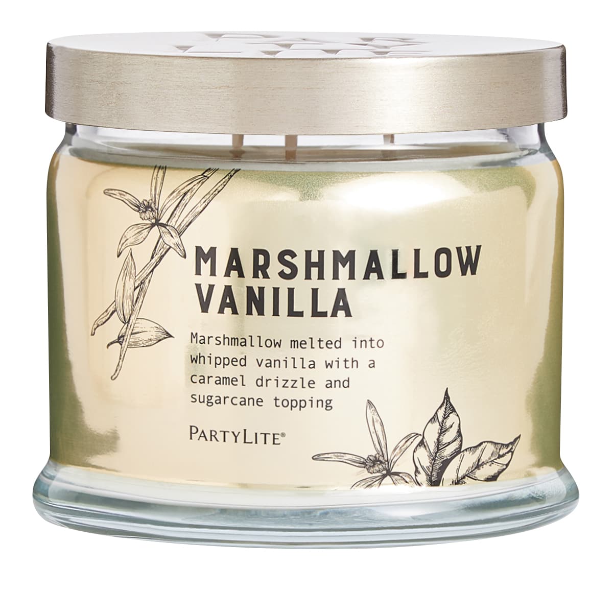 Marshmallow Vanilla 3-Wick Jar Candle