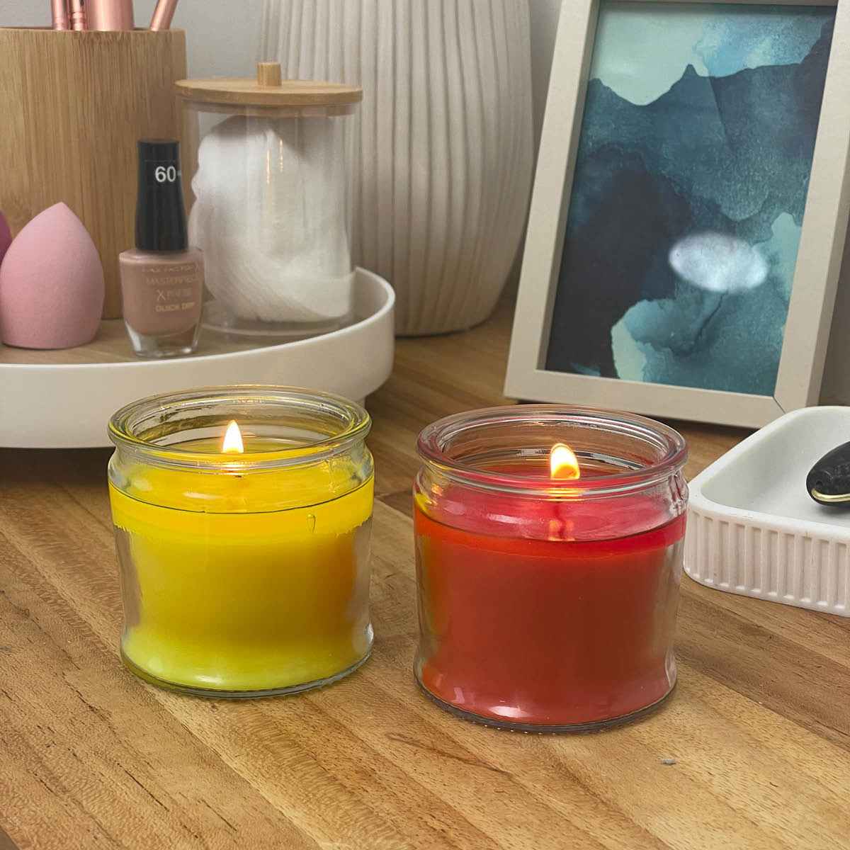 Mediterranean Cheer Mini Jar Pair