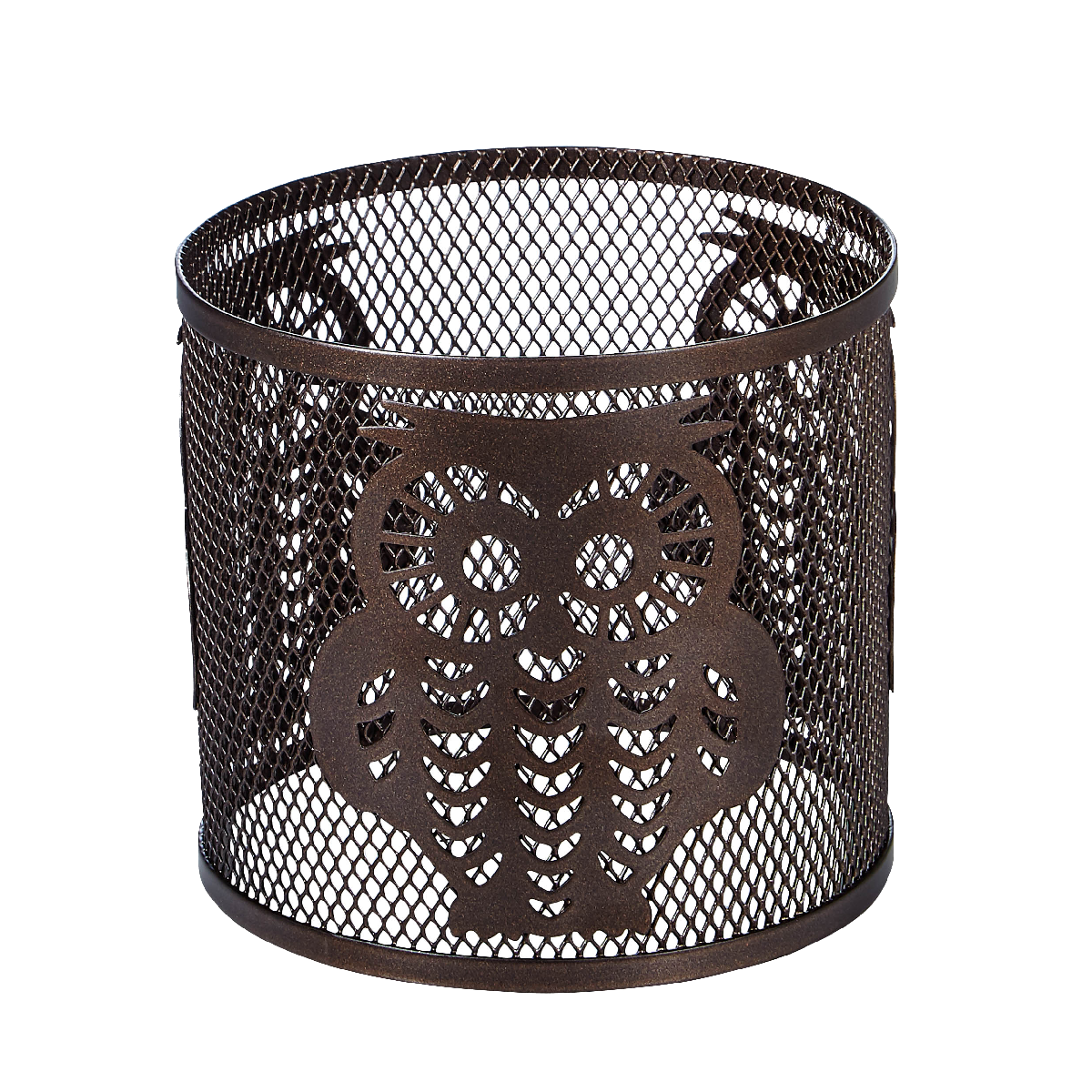 Mesh Owl Jar Candle Sleeve