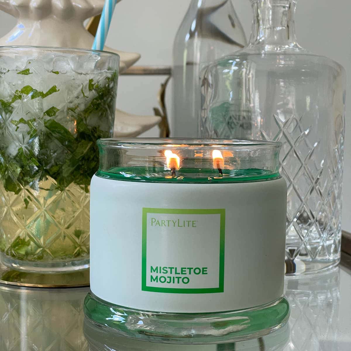 Mistletoe Mojito 3-Wick Jar Candle