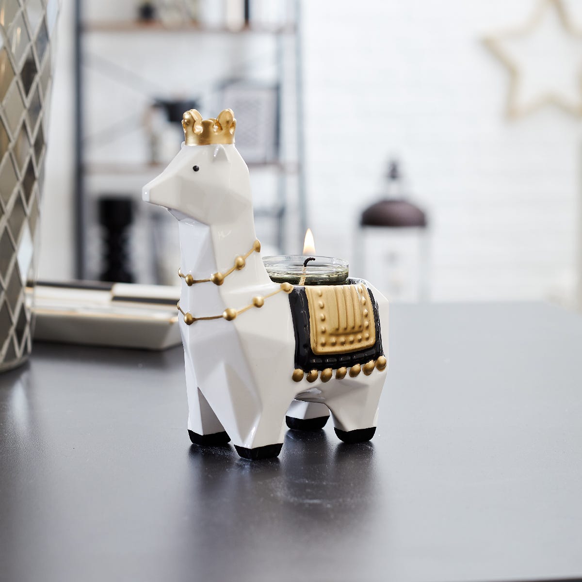 Origami Llama Tealight Candle Holder