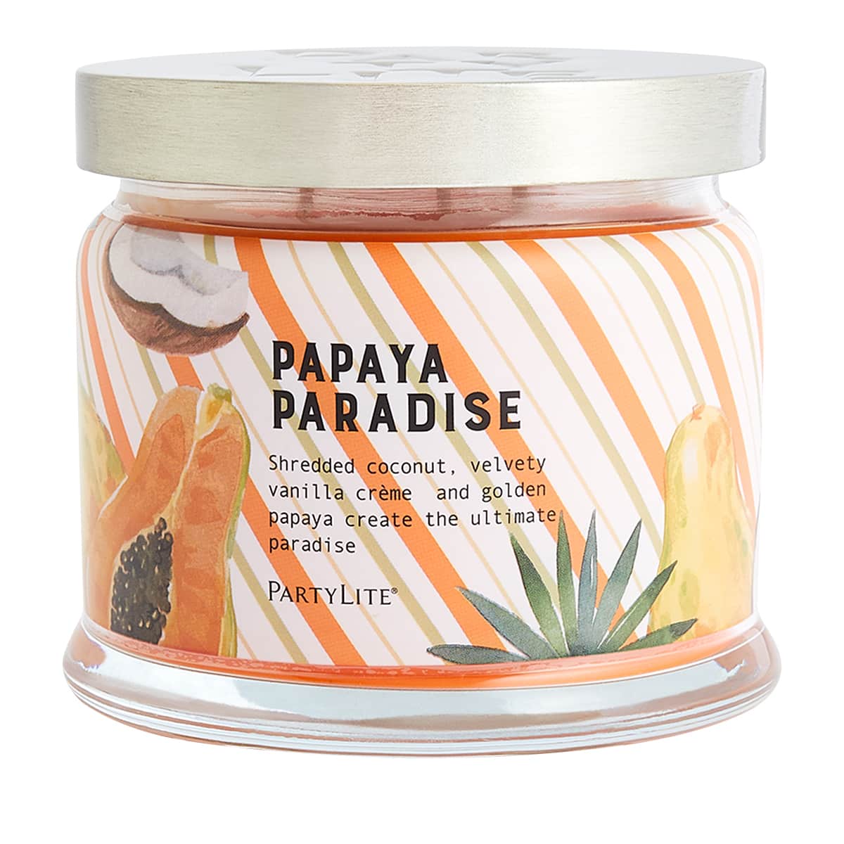 Papaya Paradise 3-Wick Jar Candle