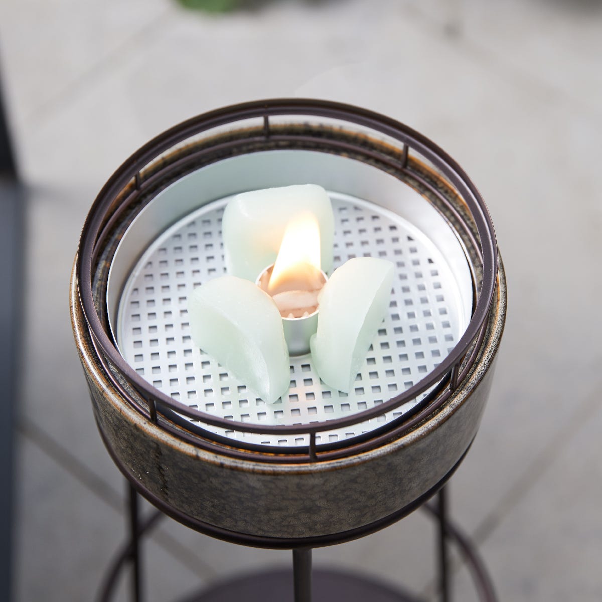 Peach Honey Citronella Fragrance Flame‚™ Wax Melts ‚ - Outdoor