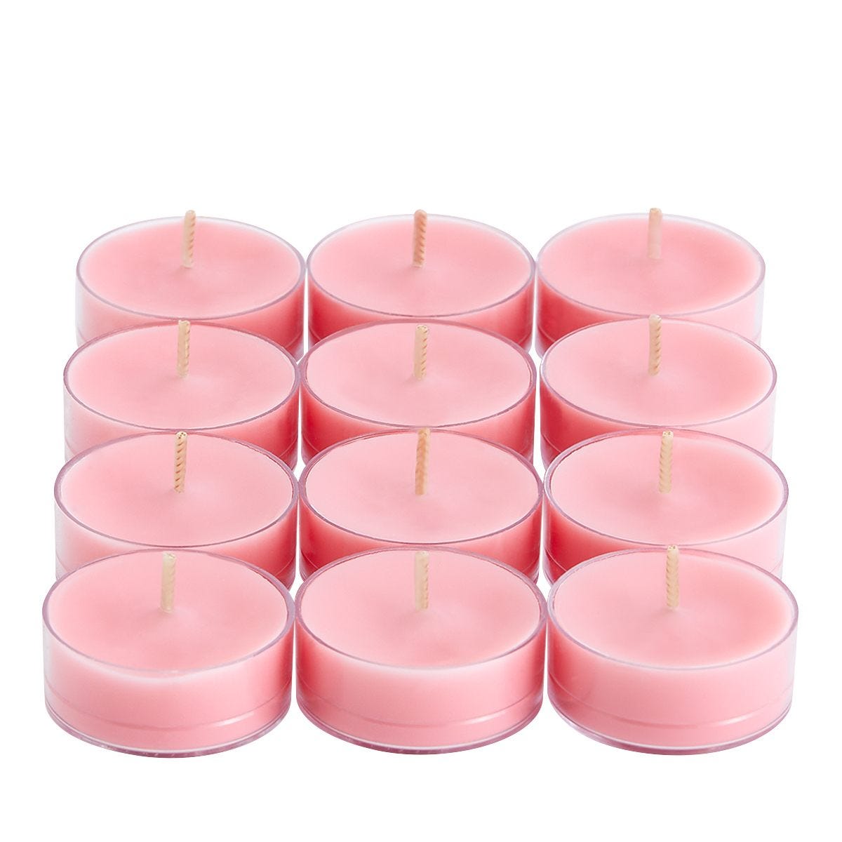 Pink Poppies & Plum Universal Tealight® Candles