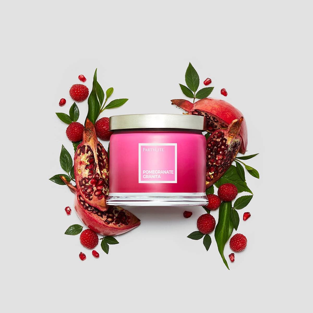 Pomegranate Granita 3-Wick Jar Candle