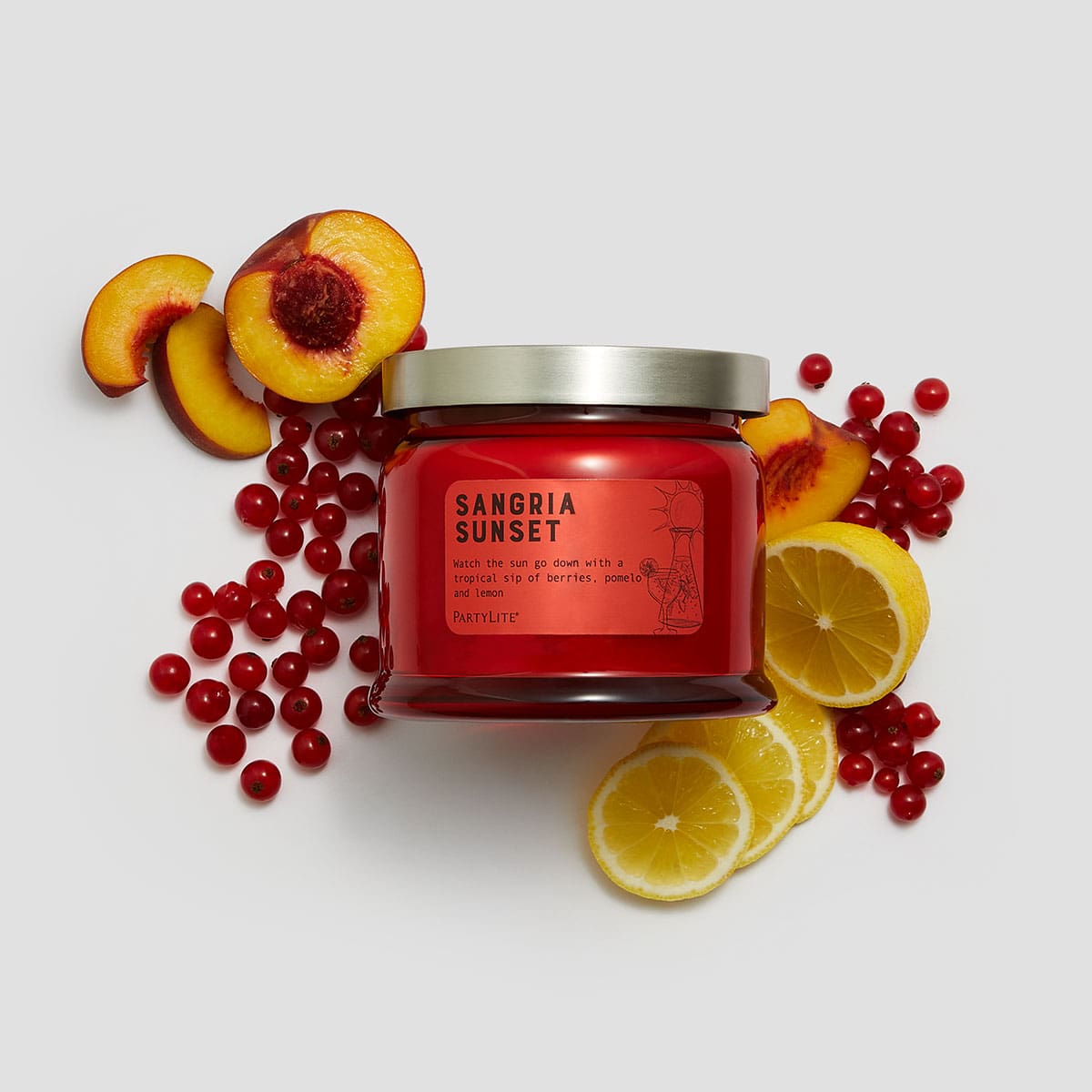 Sangria Sunset 3 Wick Jar Candle