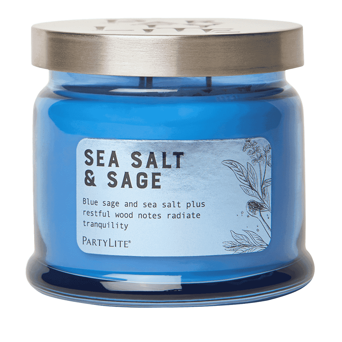 Scented Candle medium - Sea salt & sage main image 0