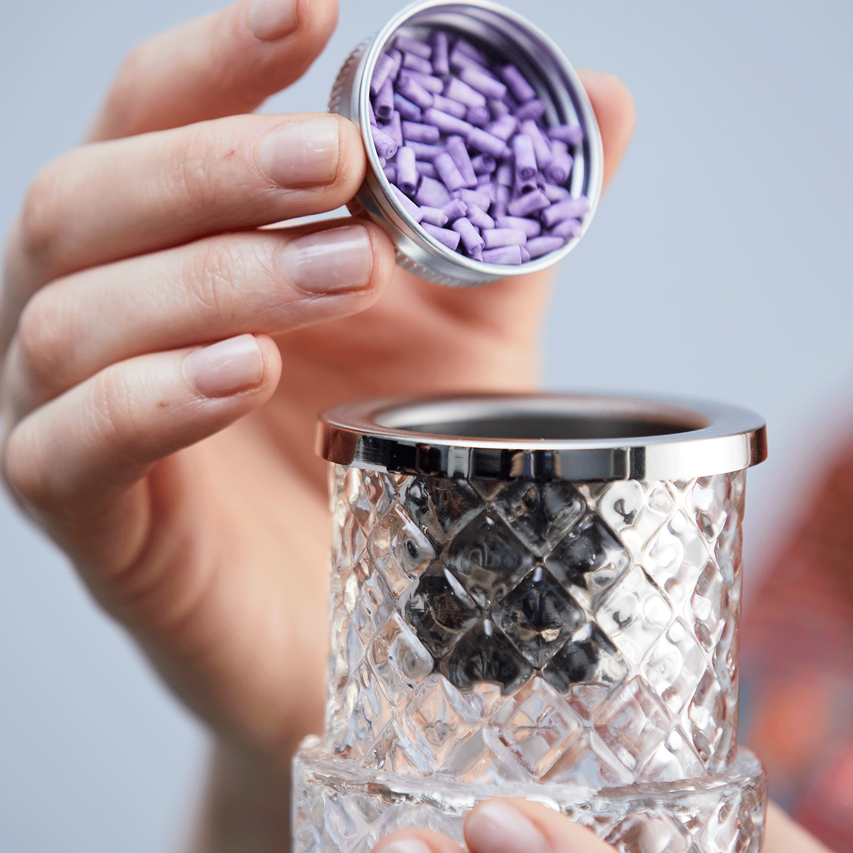 Silver SmartBlends Petite Electric Fragrance Diffuser