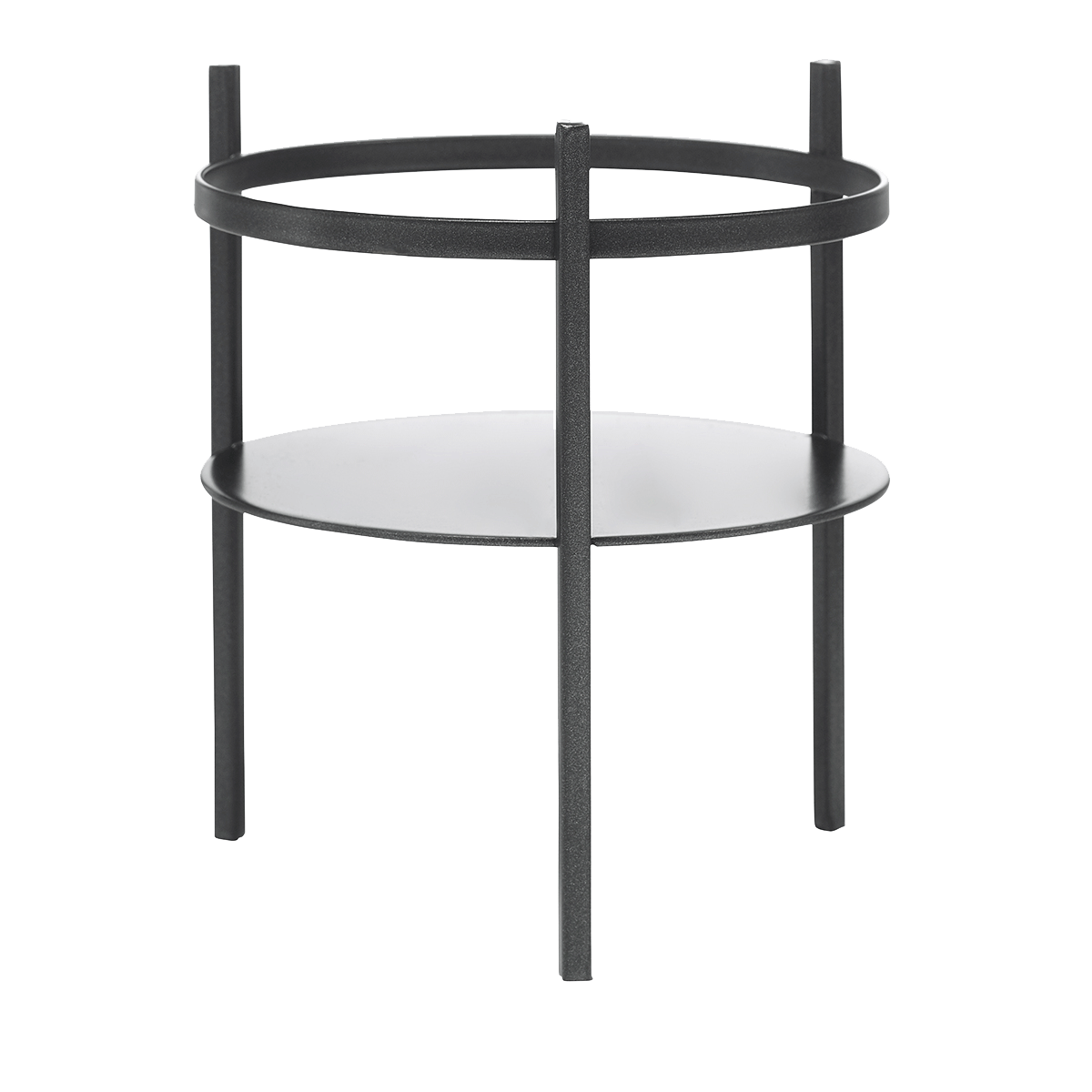 Slate Black Elevated Jar Candle Holder