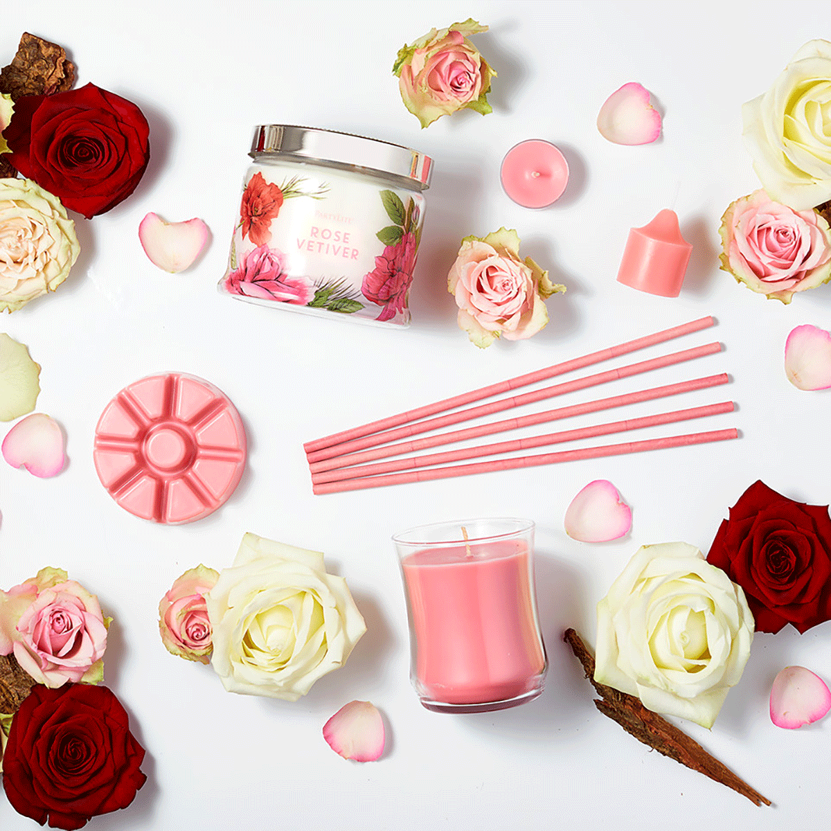 SmartScents by PartyLite™ Rose Vetiver Decorative Fragrance Sticks