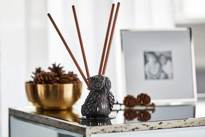 SmartScents by PartyLite™ – Silvery Night Owl Fragrance Holder