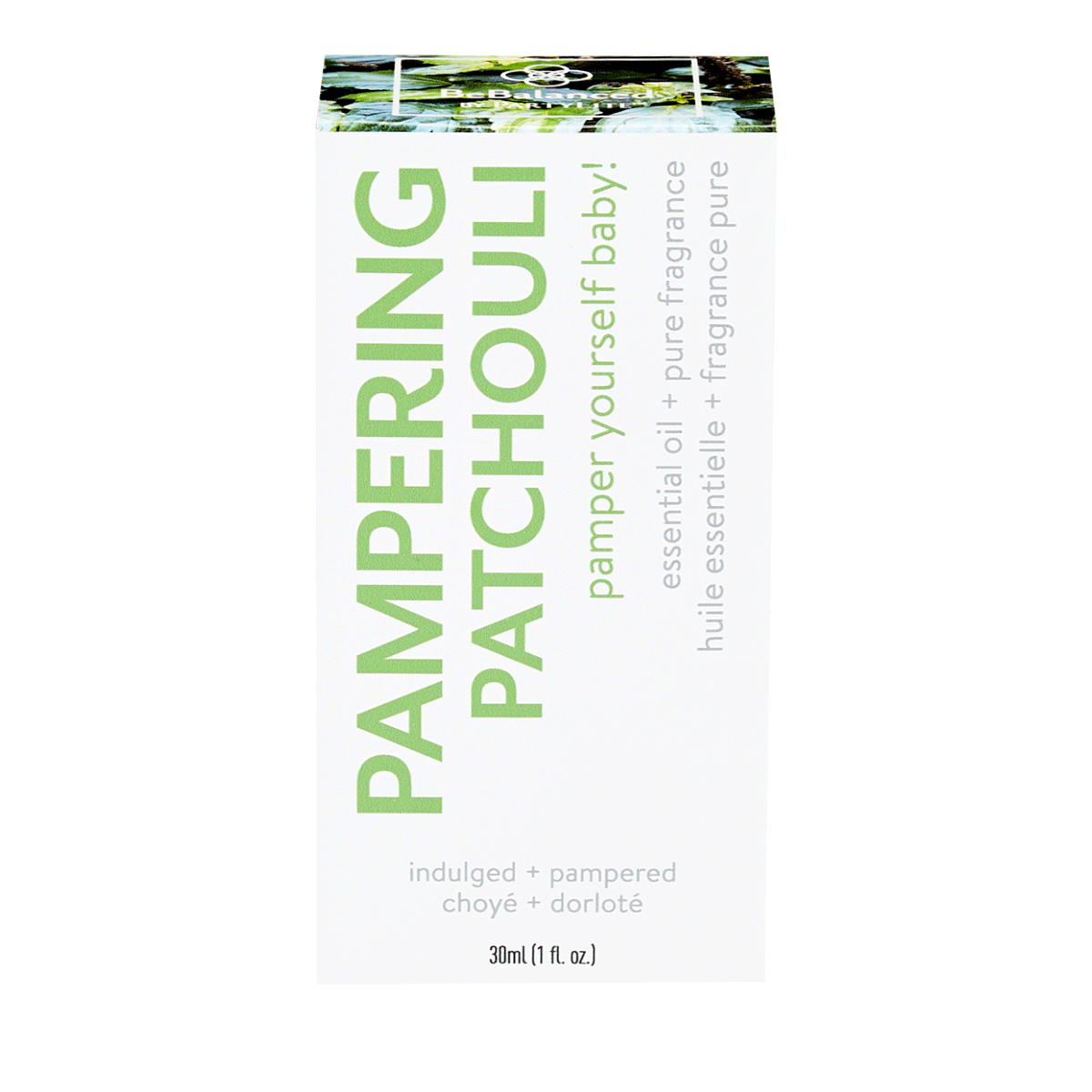 BeBalanced by PartyLite™ Pampering Patchouli Essential Oil + Pure Fragrance