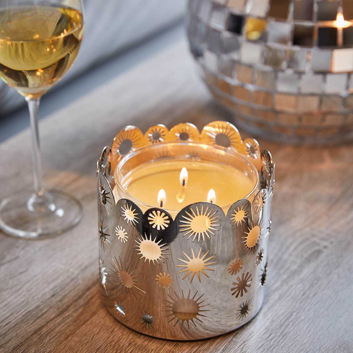 Starburst Candle Holder